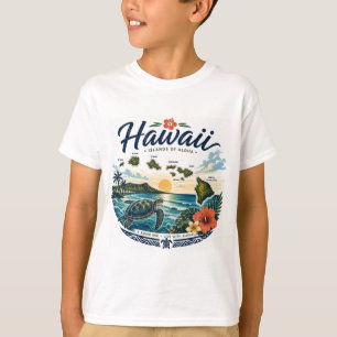 T-shirt Poisson d'État d'Hawaii