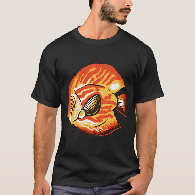 T-shirt Poisson discus (Devant)