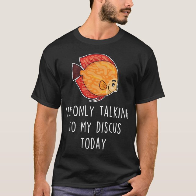 T-shirt Poisson Discus Parlant À (Devant)