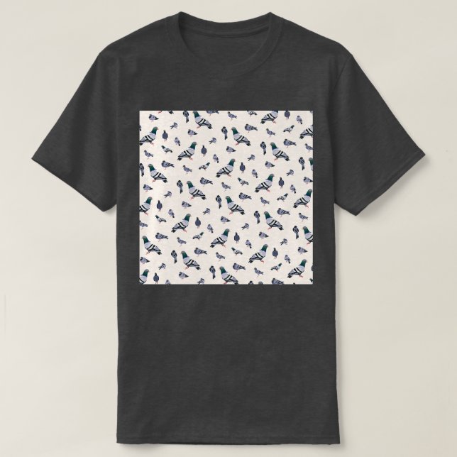 T-shirt Poisson d'oiseaux (Design devant)