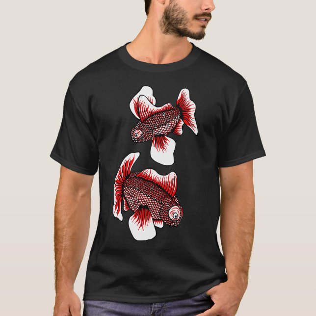 T-shirt Poisson d'or 258 (Devant)