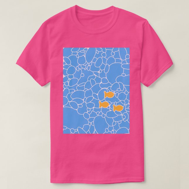 T-shirt Poisson d'or 8 1 (Design devant)