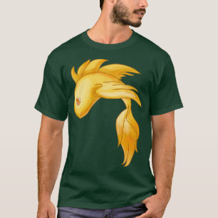 T-shirt Poisson d'or ailé
