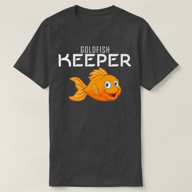 T-shirt Poisson d'or Aquarist Pêche Aquarist Pêche (Design devant)