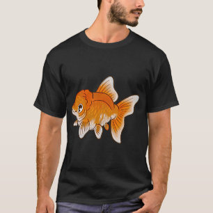 T-shirt Poisson doré