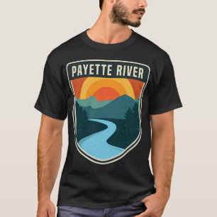T-shirt Poisson drapeau américain en détresse idée cadeau