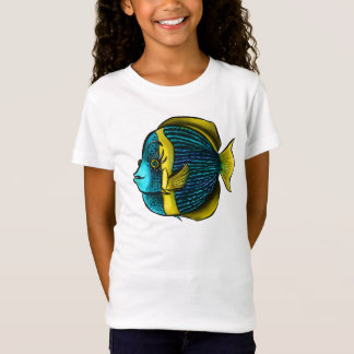T-Shirt Poisson Drôle Marine Aquatique Sous La Mer