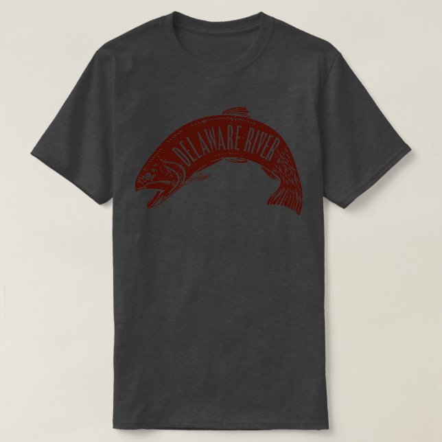 T-shirt Poisson du Delaware (Design devant)