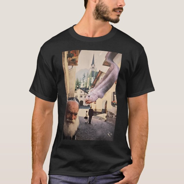 T-shirt Poisson du village (Devant)