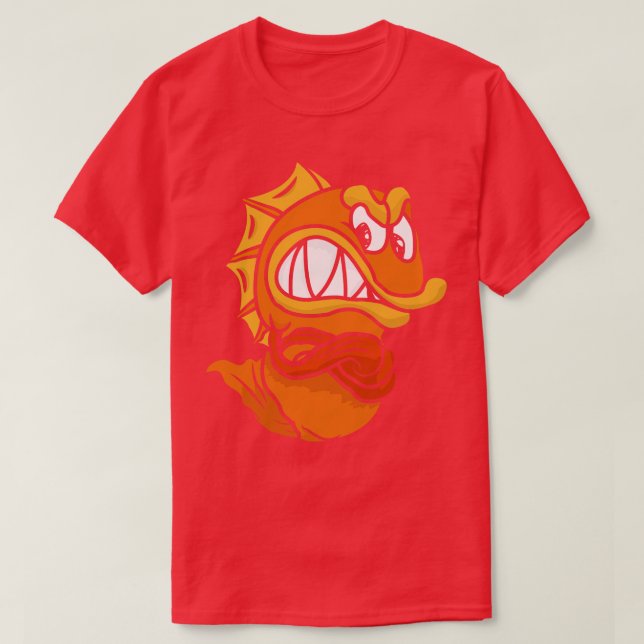 T-shirt Poisson en colère 1 (Design devant)