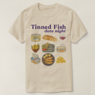 T-shirt Poisson en Conserve Soirée de Rendez-vous Bébé , P