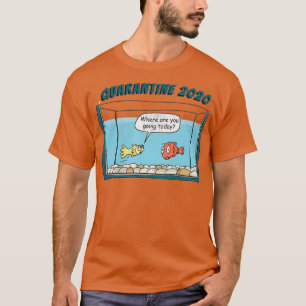 T-shirt poisson en quarantaine