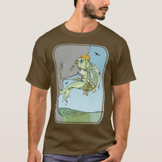 T-shirt poisson escalade