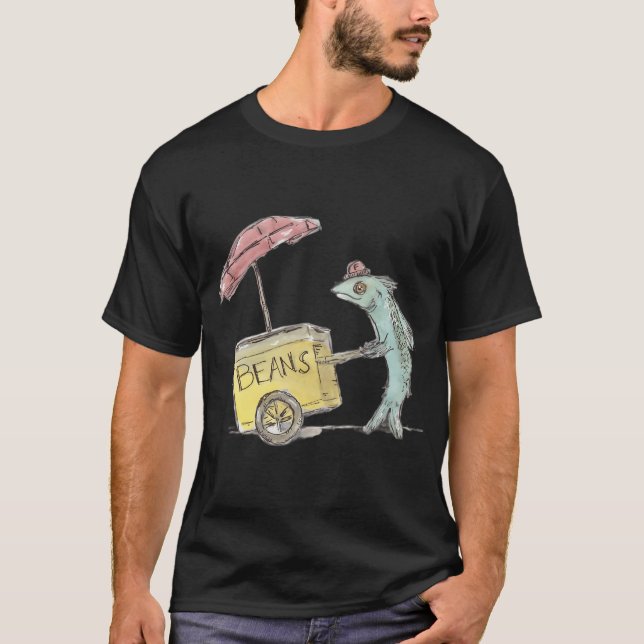T-shirt Poisson et Haricots (Devant)