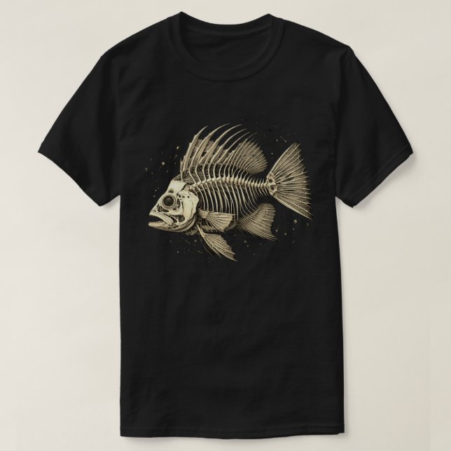 T-shirt Poisson fantôme (Design devant)