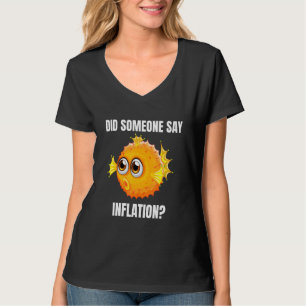 T-shirt Poisson Financier Poisson-Percé Quelqu'un a dit In