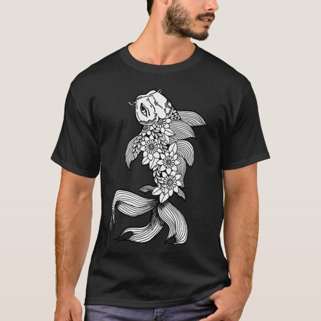 T-shirt Poisson Fleur (Devant)