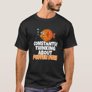 T-shirt Poisson-fleur Penser Constamment Au Poisson-fleur