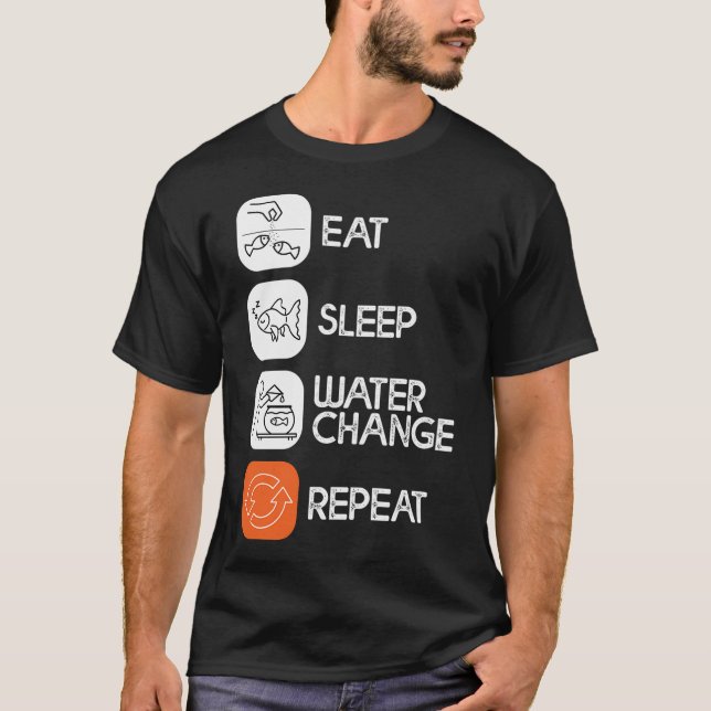 T-shirt Poisson Flowerhorn de Noël (Devant)