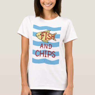 T-shirt Poisson-frites