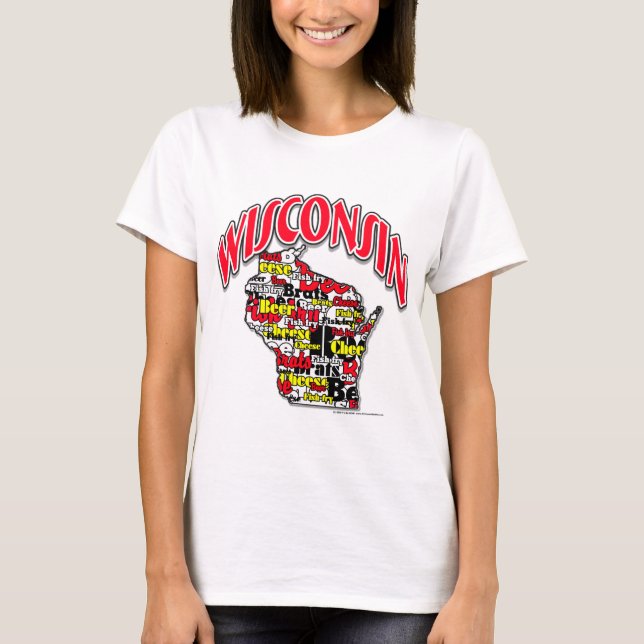 T-shirt Poisson-Friture de fromage de gosses de bière du (Devant)