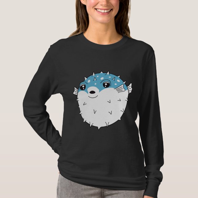 T-shirt Poisson Fugu Puffer (Devant)