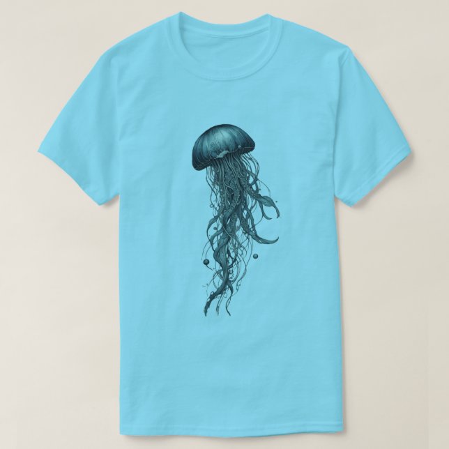 T-shirt Poisson gelé (Design devant)