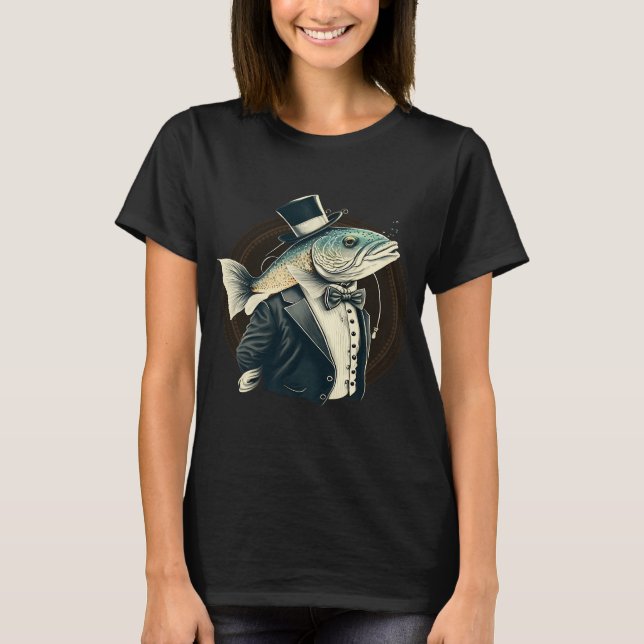 T-shirt Poisson Gentilhomme (Devant)