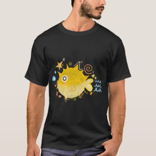 T-shirt Poisson-globe Citrus
