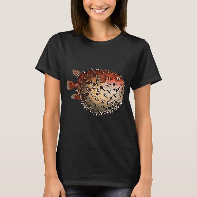 T-SHIRT POISSON GONFLEUR (Devant)