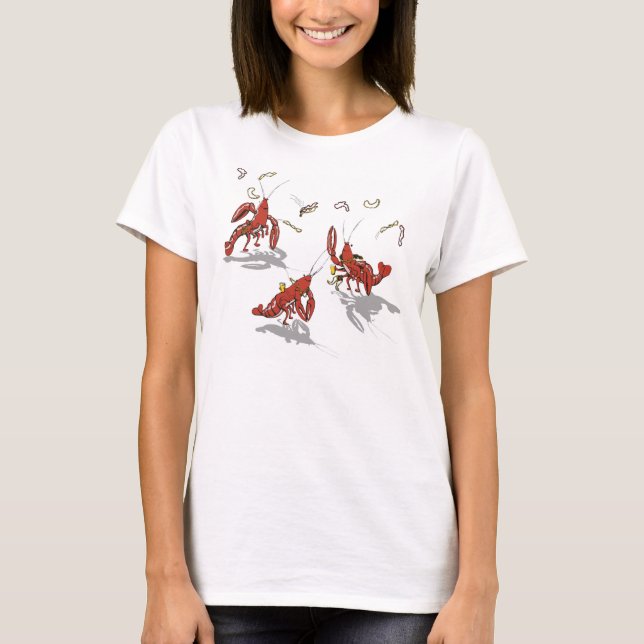 T-shirt Poisson-griffes des Partydas (Devant)