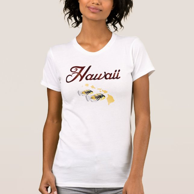 T-shirt Poisson Hawaii-Trigger - Poisson d'État Hawaii (Devant)