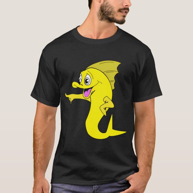 T-shirt Poisson Heureux (Devant)