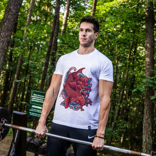 T-shirt Poisson japonais Koi (Créateur téléchargé)