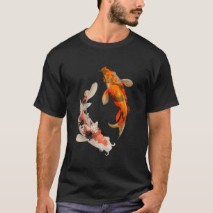 T-shirt Poisson japonais Koi Nishikigoi Yin Yang Carp