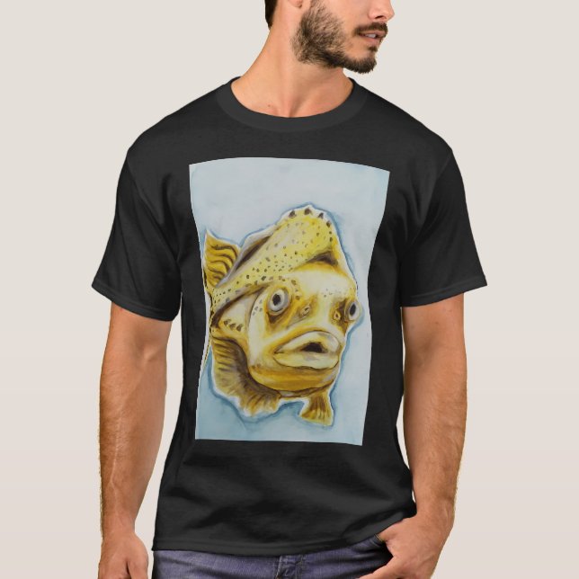 T-shirt Poisson Jaune (Devant)