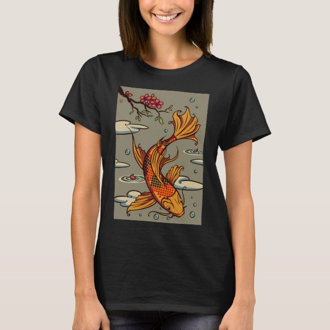 T-shirt Poisson Koï (Devant)