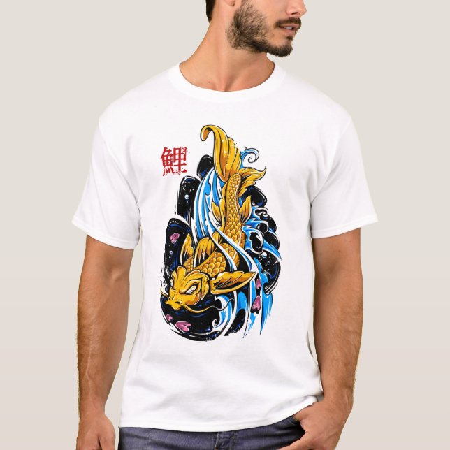 T-shirt Poisson koi (Devant)