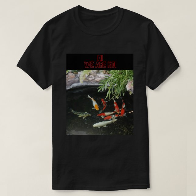T-shirt Poisson koi 169 (Design devant)