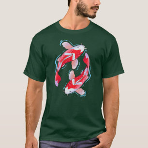 T-shirt Poisson Koi Japonais I Koi Carp Pond