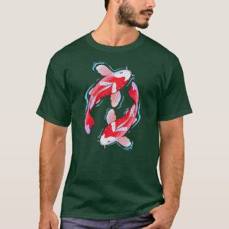 T-shirt Poisson Koi Japonais I Koi Carp Pond