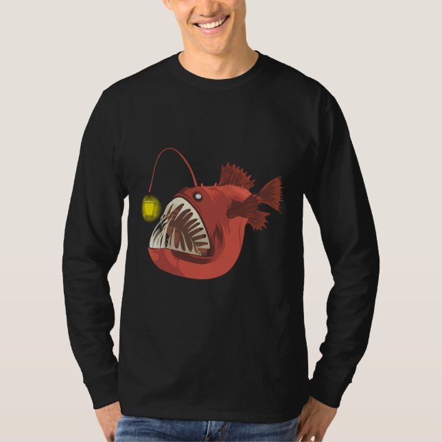 T-shirt Poisson lanterne (Devant)
