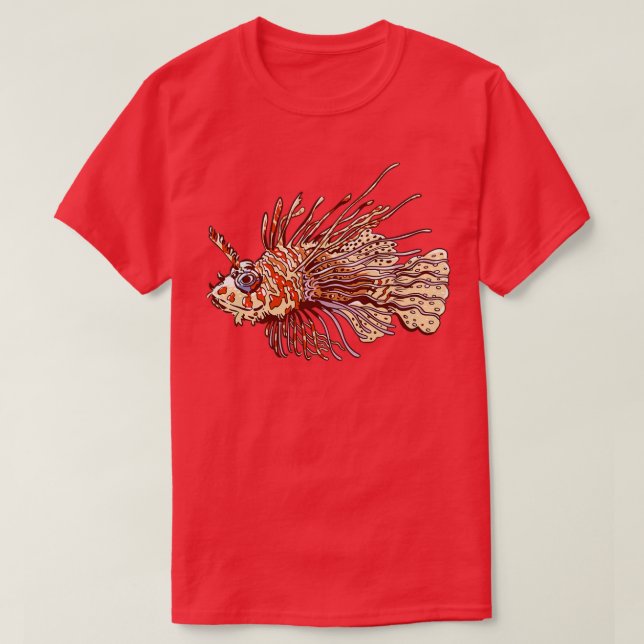T-shirt poisson-lionne 2 (Design devant)