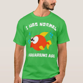 T-shirt Poisson Lover Aqarium Propriétaire Goldfisch Drôle