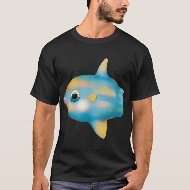 T-shirt Poisson lune (Devant)