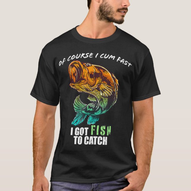T-shirt poisson-lune (Rhinecanthus aculeatus), noir (Devant)
