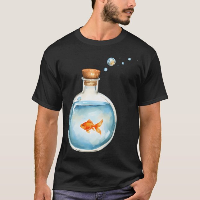 T-shirt Poisson marchand de baleine (Devant)