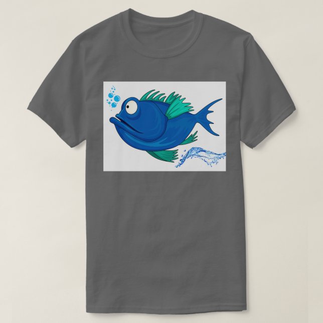 T-shirt Poisson marin (Design devant)