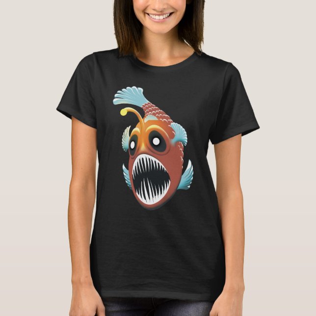 T-shirt Poisson marin profond (Devant)