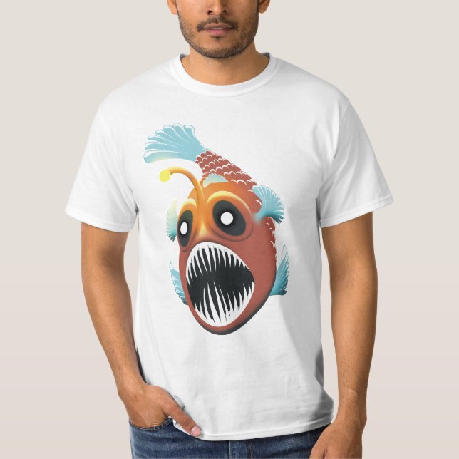 T-shirt Poisson marin profond (Devant)